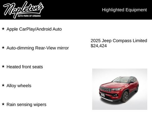 Used 2025 Jeep Compass Limited image 7