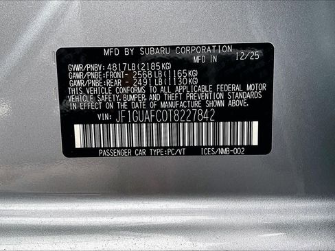 New 2026 Subaru Impreza 2.0i Sport image 20