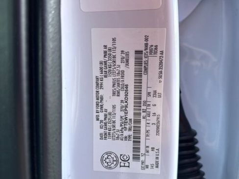 Certified 2020 Ford F150 Lariat w/ Equipment Group 502A Luxury image 16