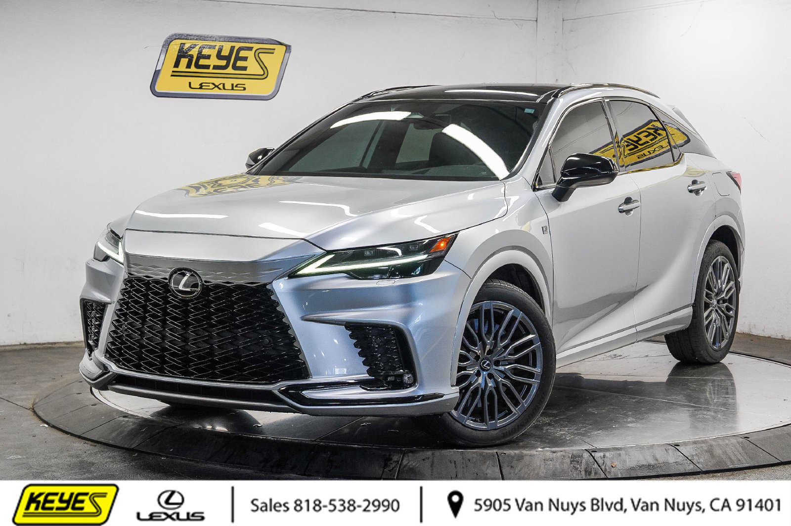 Used 2023 Lexus RX 500h F Sport w/ Accessory Package (Z1) AWD/4WD image 1