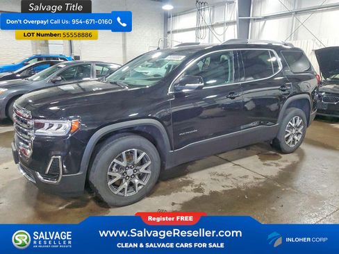 Used 2021 GMC Acadia SLE w/ Driver Convenience Package AWD/4WD image 1