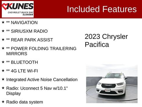 Used 2023 Chrysler Pacifica Limited FWD image 3
