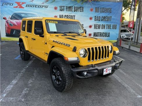 Used 2019 Jeep Wrangler Unlimited Sahara w/ Quick Order Package 24M Moab AWD/4WD image 59