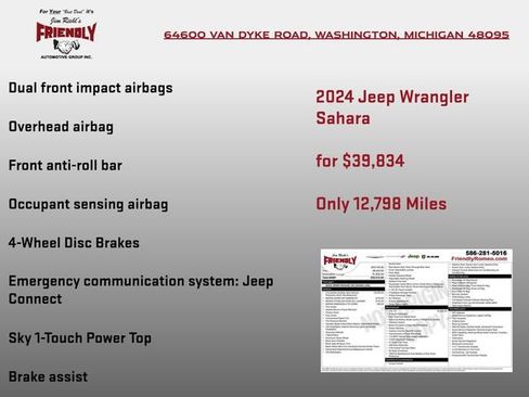 Used 2024 Jeep Wrangler Sahara image 6