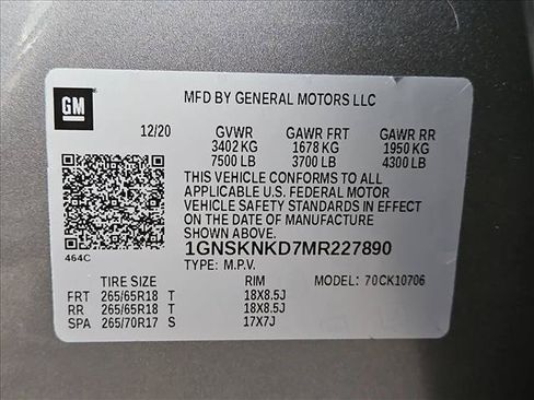 Used 2021 Chevrolet Tahoe LT AWD/4WD image 25