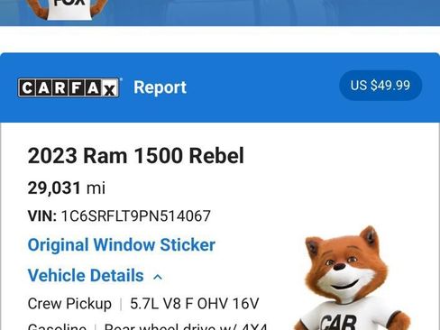 Used 2023 RAM 1500 Rebel w/ Rebel Level 2 Equipment Group AWD/4WD image 6