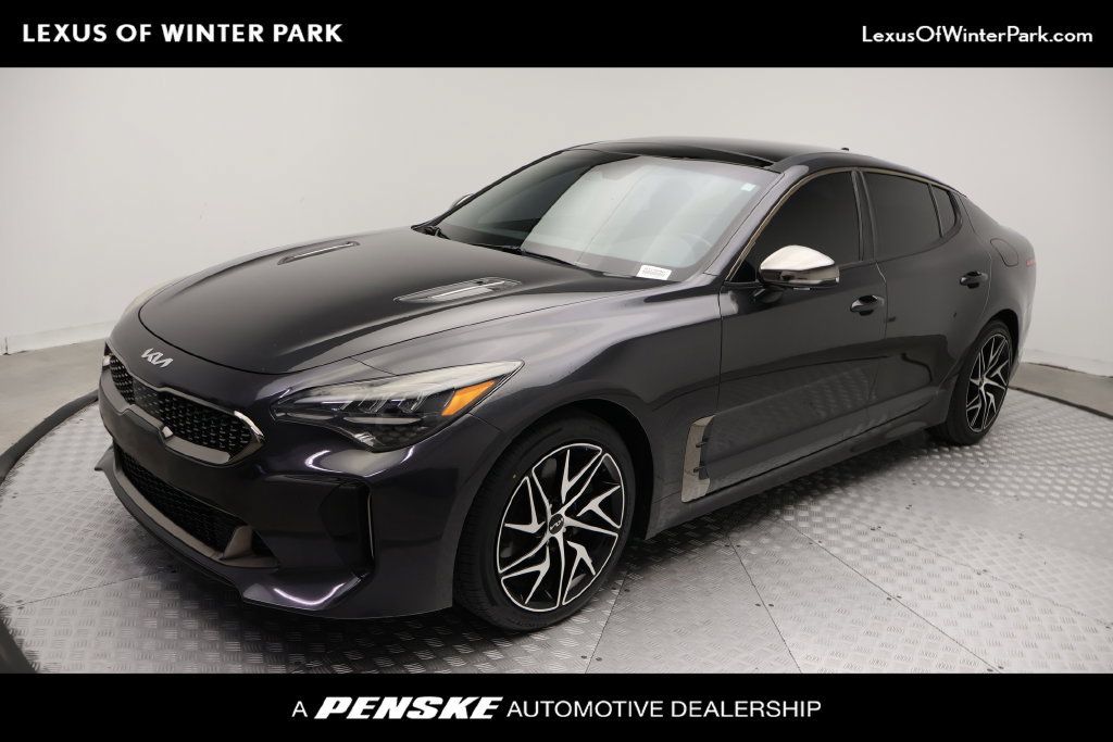 Used 2022 Kia Stinger GT-Line w/ Sun & Sound Package RWD image 1