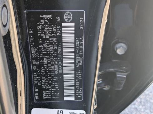 Certified 2025 Toyota Camry LE FWD image 36