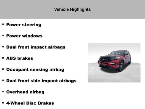 Used 2022 Ford Explorer ST-Line w/ Class IV Trailer Tow Package image 36