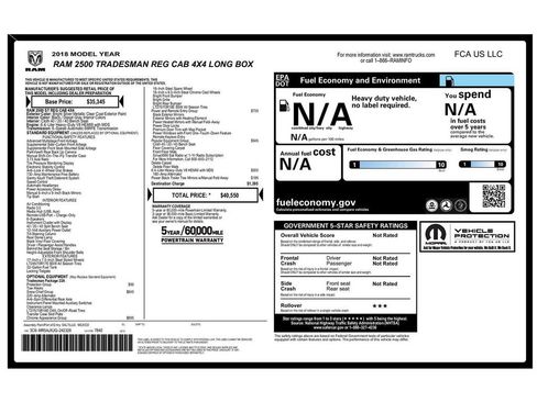 Used 2018 RAM 2500 Tradesman w/ Chrome Appearance Group image 26