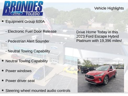 Used 2023 Ford Escape Platinum FWD image 5