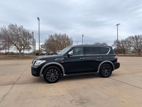 Used 2018 Nissan Armada Platinum w/ Captain Seat Package image 2