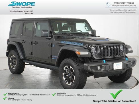 Used 2024 Jeep Wrangler Unlimited Rubicon 4xe AWD/4WD image 1