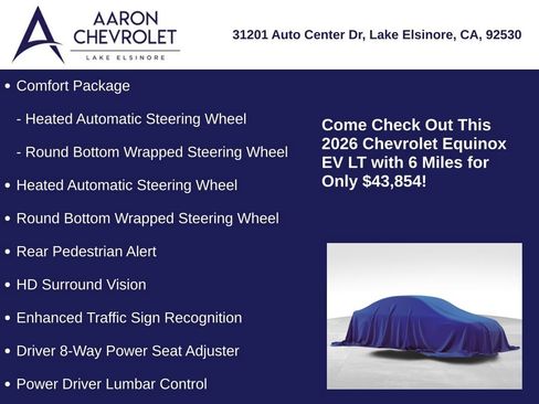 Used 2026 Chevrolet Equinox EV LT image 10