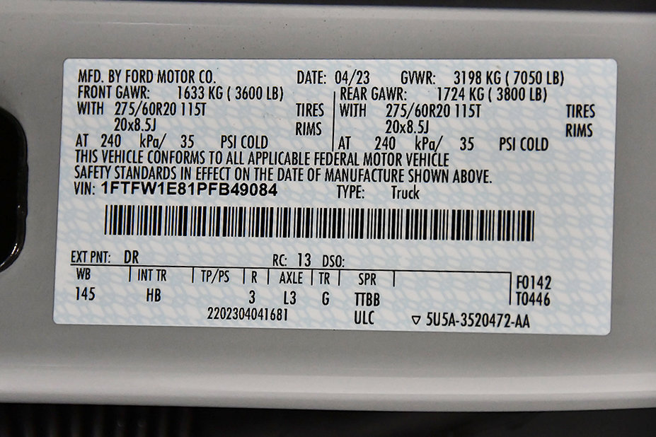 Used 2023 Ford F150 Lariat w/ Equipment Group 502A High AWD/4WD image 17