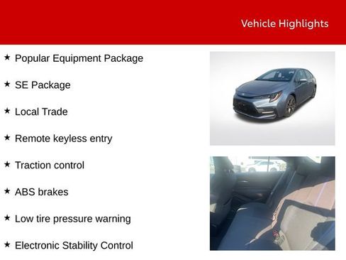 Used 2020 Toyota Corolla SE image 9