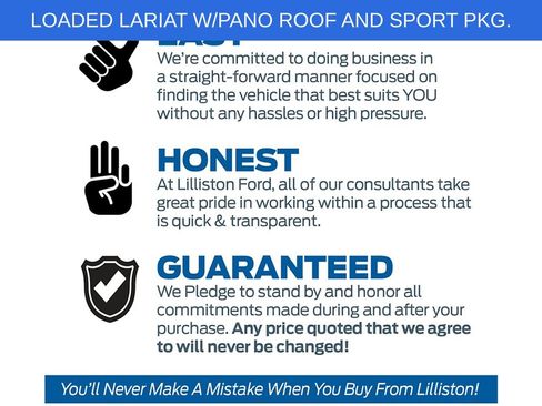 Used 2022 Ford F150 Lariat w/ Equipment Group 502A High AWD/4WD image 7