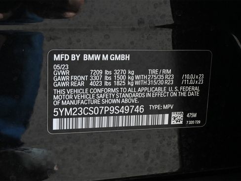 Used 2023 BMW XM Base w/ M Driver's Package image 30