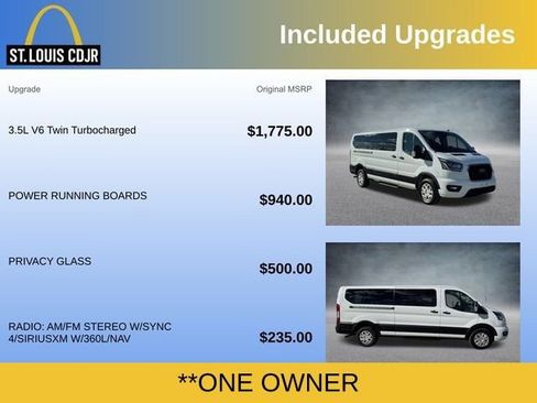 Used 2023 Ford Transit 350 XLT RWD image 6