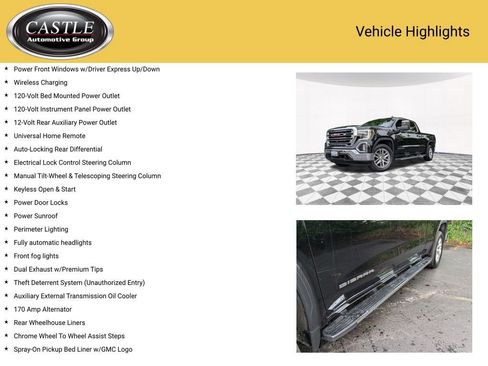 Used 2021 GMC Sierra 1500 SLT w/ SLT Premium Plus Package AWD/4WD image 16