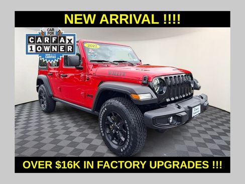 Used 2022 Jeep Wrangler Unlimited Sport AWD/4WD image 1