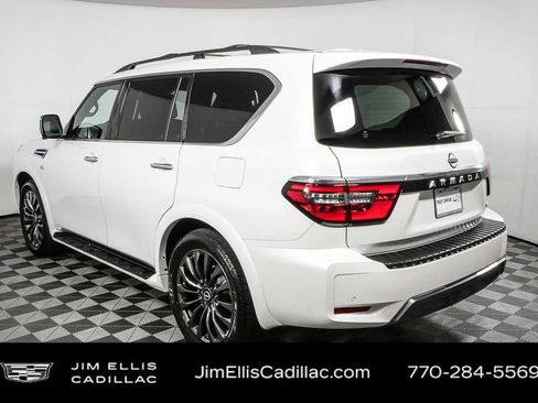 Used 2022 Nissan Armada Platinum w/ Captain's Chairs Package RWD image 30