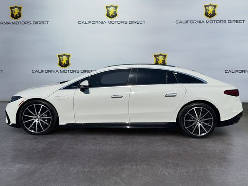 Used 2022 Mercedes-Benz EQS 450+ Sedan w/ Exclusive Trim Package image 2