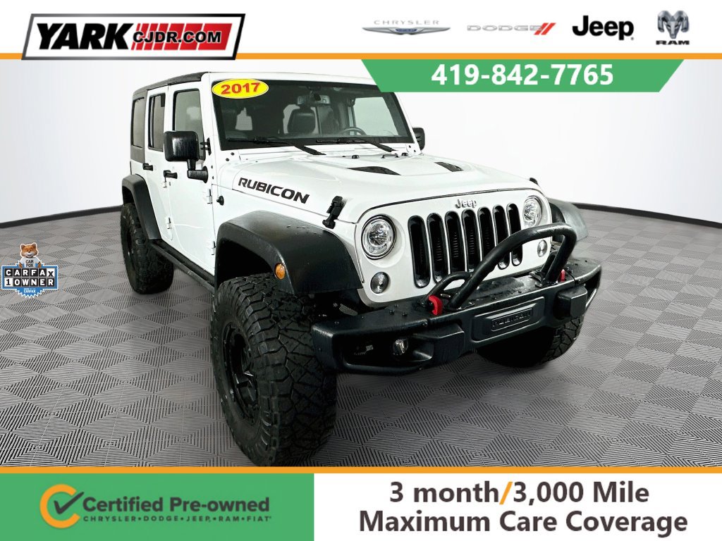 Certified 2017 Jeep Wrangler Unlimited Rubicon AWD/4WD 360° Tour