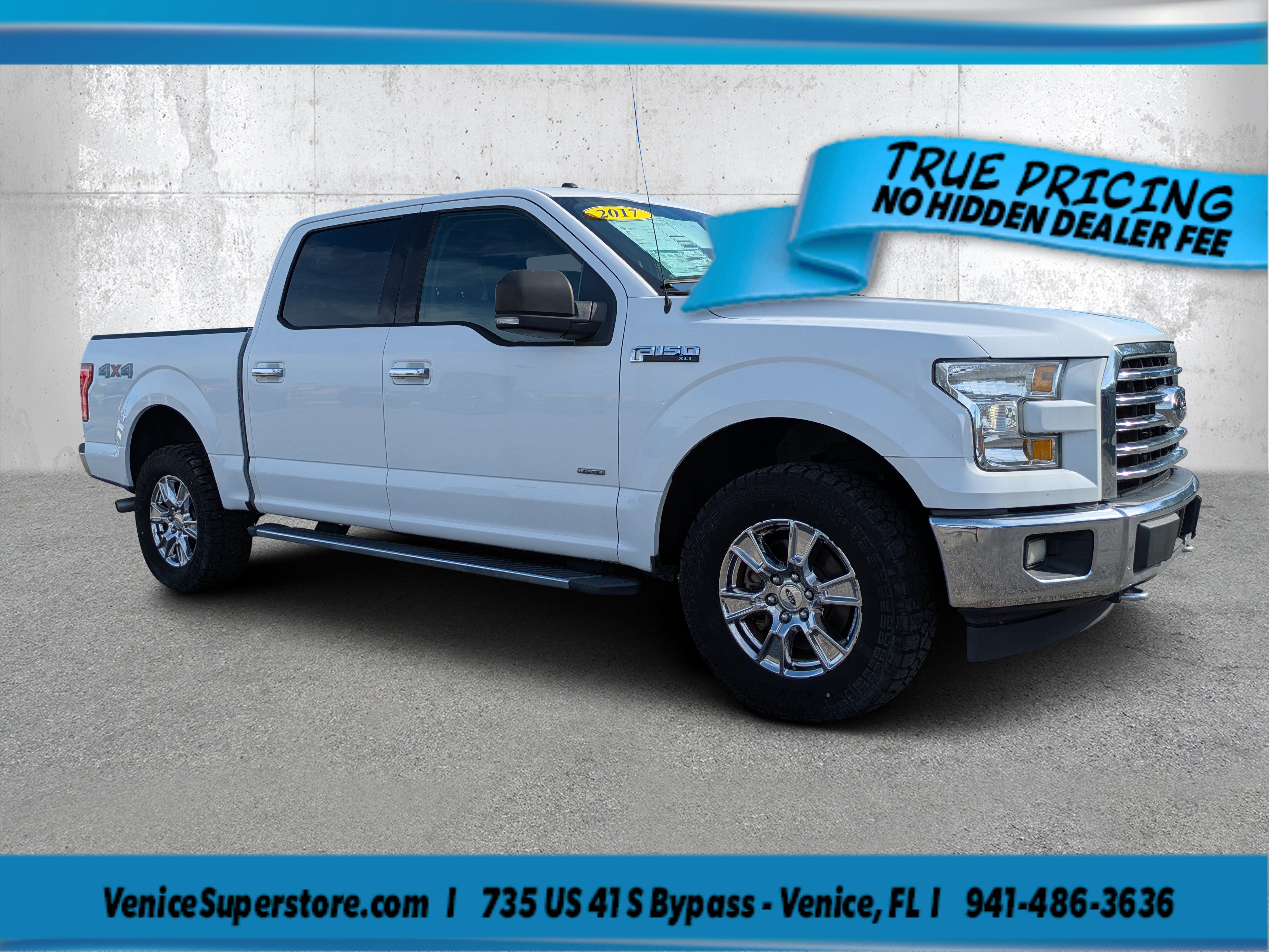 Used 2017 Ford F150 XLT w/ Equipment Group 302A Luxury AWD/4WD image 1