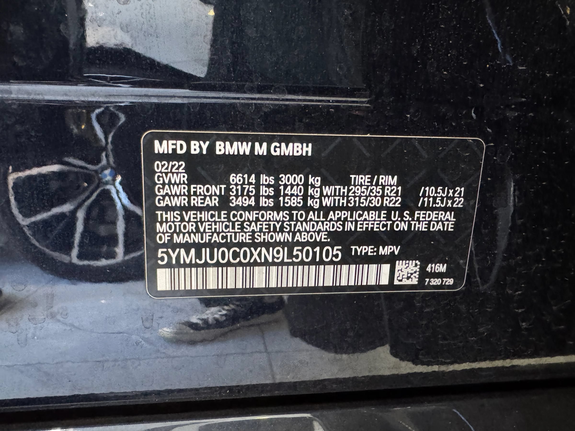 Used 2022 BMW X5 M w/ Competition Package 2 AWD/4WD image 33