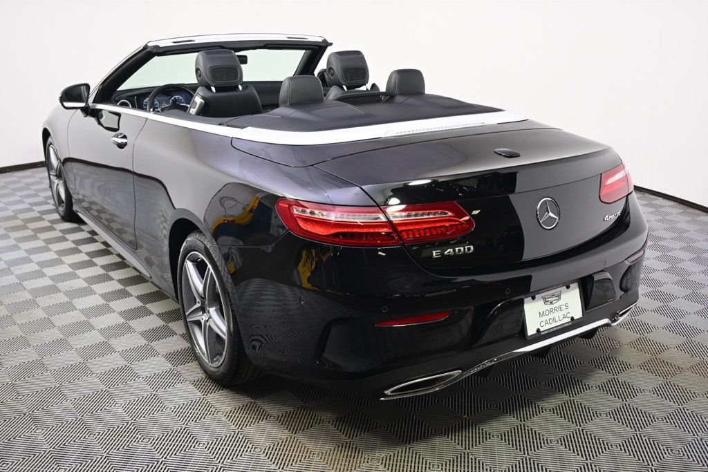 Used 2018 Mercedes-Benz E 400 4MATIC Cabriolet image 12