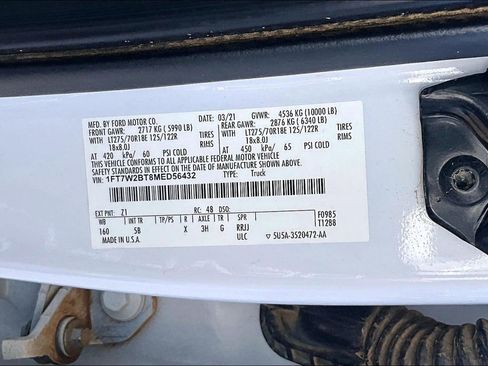 Used 2021 Ford F250 Lariat w/ Lariat Value Package image 6