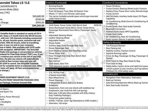 Used 2014 Chevrolet Tahoe LS image 5