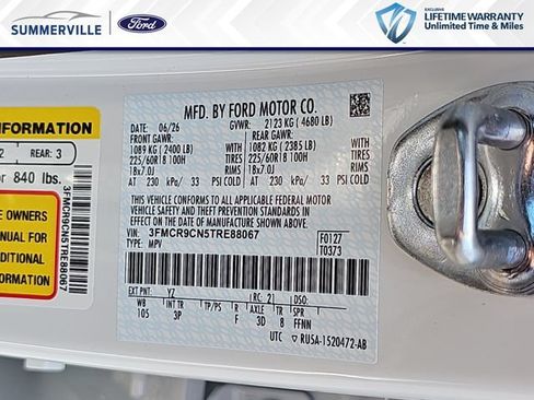 New 2026 Ford Bronco Sport Outer Banks w/ Outer Banks Tech Package+ AWD/4WD image 35