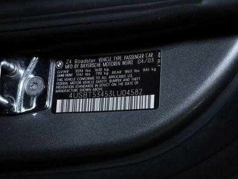 Used 2003 BMW Z4 3.0i RWD image 20