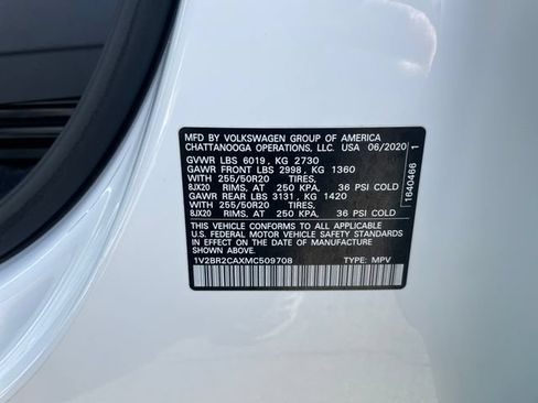 Used 2021 Volkswagen Atlas SEL AWD/4WD image 26