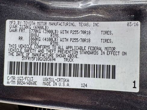 Used 2016 Toyota Tundra SR5 image 24