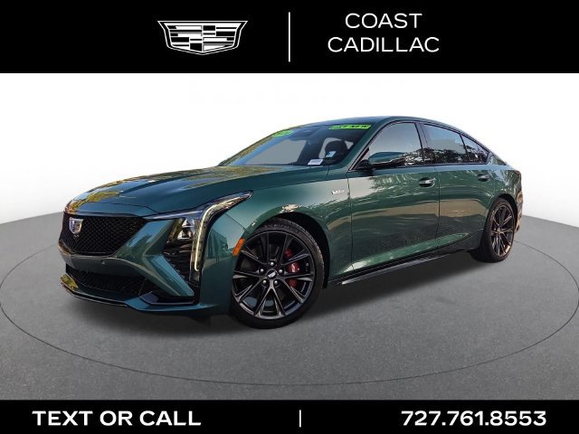 Certified 2026 Cadillac CT5 V w/ Technology Package RWD image 1