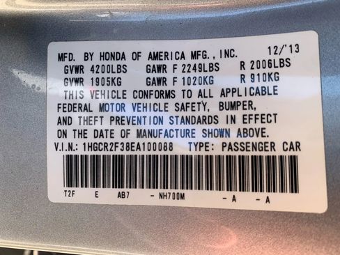 Used 2014 Honda Accord LX image 30