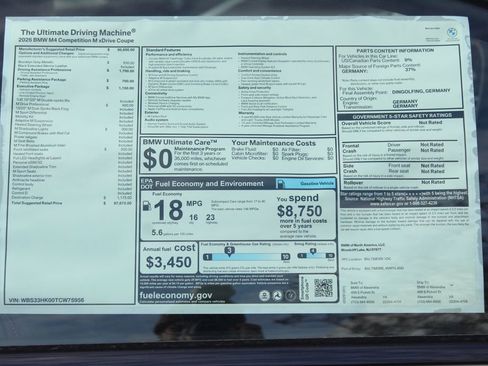 New 2026 BMW M4 xDrive Competition image 2