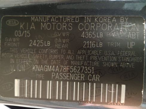 Used 2015 Kia Optima LX FWD image 33