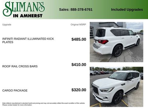 Used 2024 INFINITI QX80 Premium Select w/ Cargo Package AWD/4WD image 10