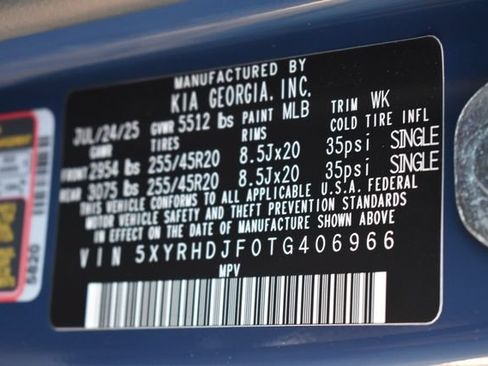Certified 2026 Kia Sorento EX AWD/4WD image 39