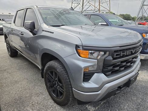 Used 2023 Chevrolet Silverado 1500 Custom w/ LPO, Dark Essentials Package AWD/4WD image 1