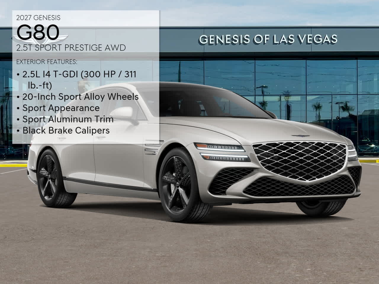 New 2027 Genesis G80 2.5T Sport Prestige AWD/4WD image 3