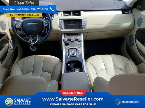 Used 2015 Land Rover Range Rover Evoque Pure Premium AWD/4WD image 11