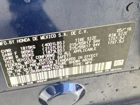 Used 2016 Honda HR-V LX image 34
