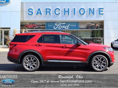 New 2025 Ford Explorer Platinum w/ Ultimate Package