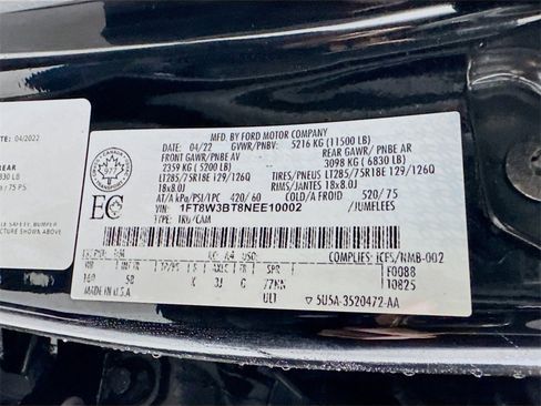 Used 2022 Ford F350 Lariat w/ Tremor Off-Road Package image 53