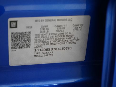 Used 2019 Chevrolet Sonic LT w/ Convenience Package image 27